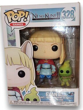 Funko PoP! Games Ni No Kuni II Evan with Higgledy vinyl figure #328